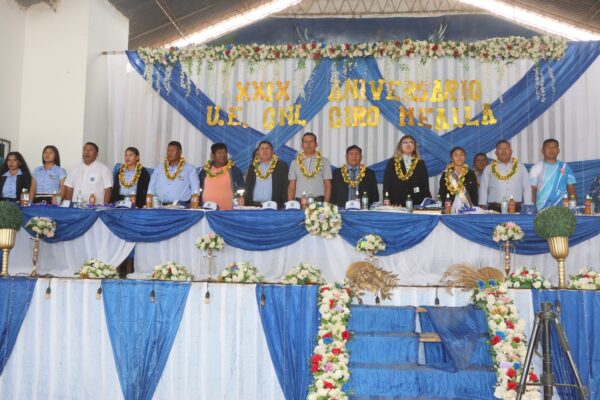 conmemoracion 29 anos unidad educativa coronel ciro mealla