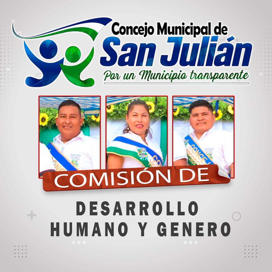 comision desarrollo humano genero
