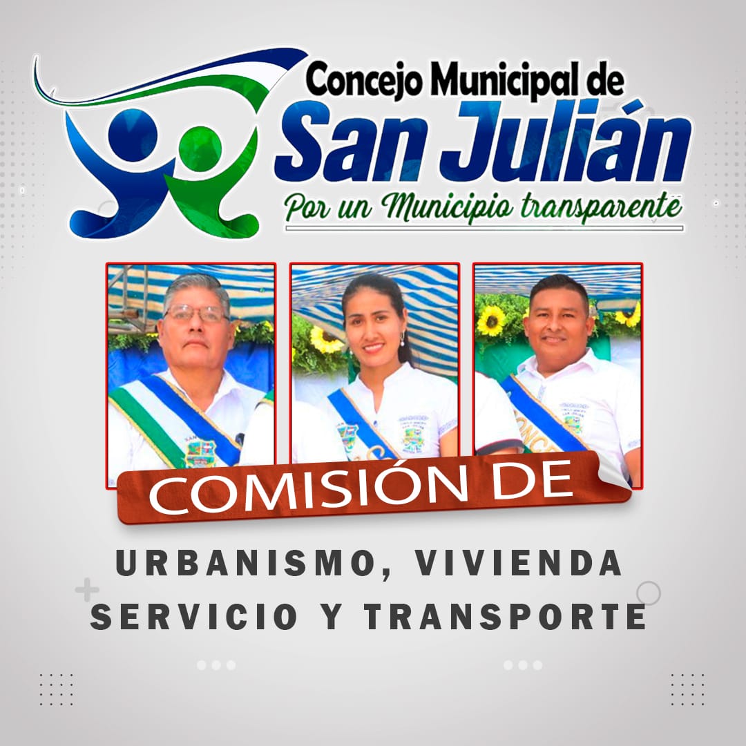 comision urbanismo vivienda servicio transporte